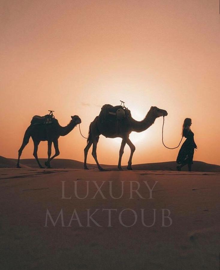 Luxury Maktoub Hotel Merzuga Kültér fotó